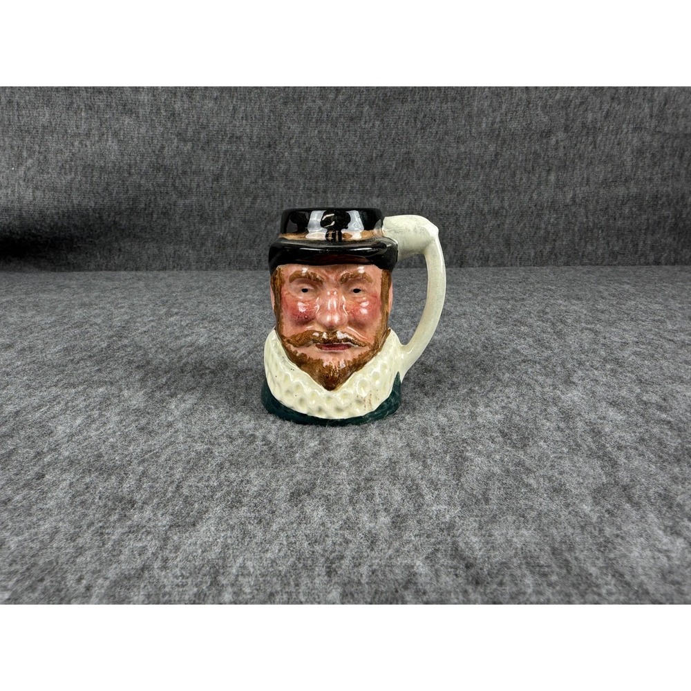 Vintage Lancasters Ltd Raleigh Toby Character Jug Mug Ceramic Multicolor England